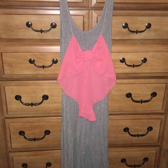 Bow Back Maxi Dress - Picture 1 of 2